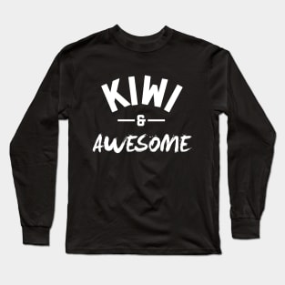 Kiwi and Awesome Long Sleeve T-Shirt